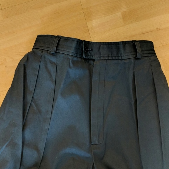 Ysl tuxedo pant in cotton navy/black - Picture 3 of 4